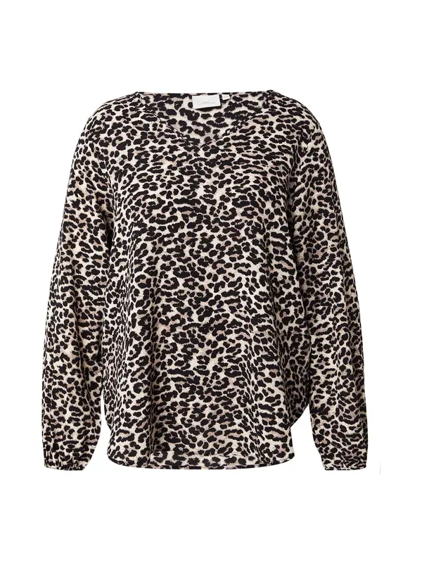 ONLY Carmakoma ONLY Carmakoma Bluza 'CARVICA'  siva / crna