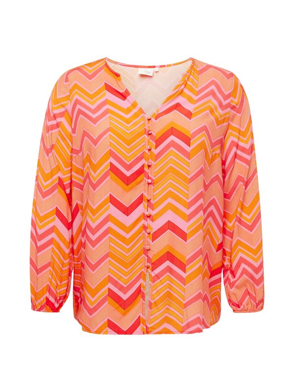 ONLY Carmakoma ONLY Carmakoma Bluza  koraljna / ružičasta / crvena / lubenica roza