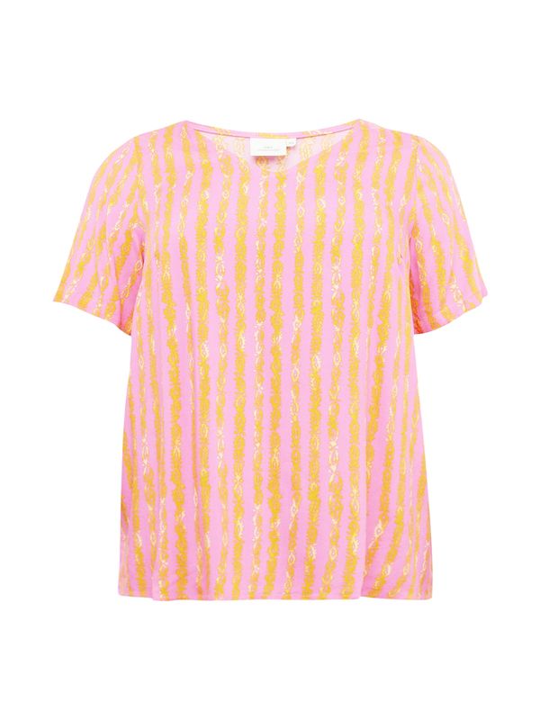 ONLY Carmakoma ONLY Carmakoma Bluza 'MARRAKESH'  boja pijeska / med / ružičasto crvena