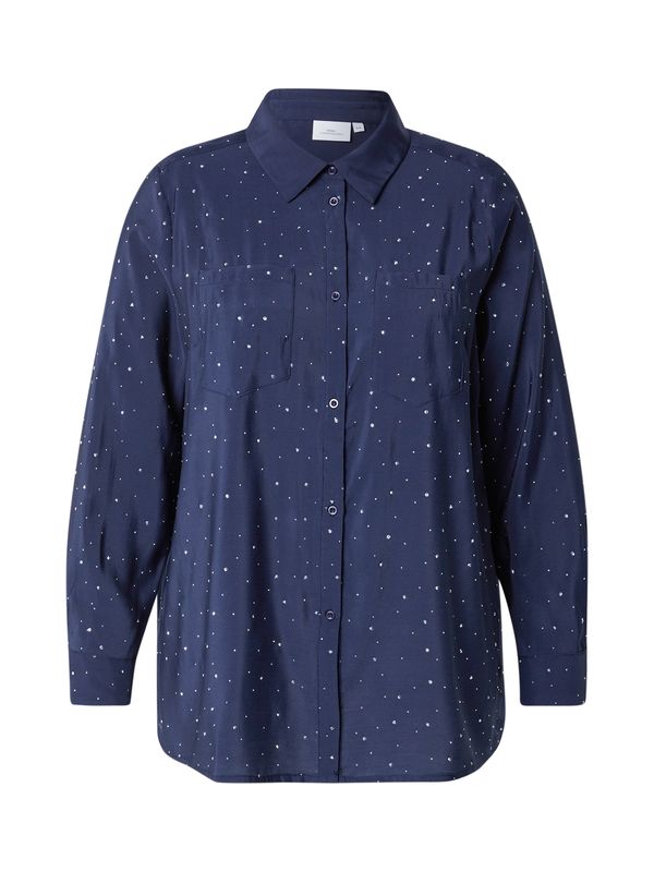 ONLY Carmakoma ONLY Carmakoma Bluza  morsko plava