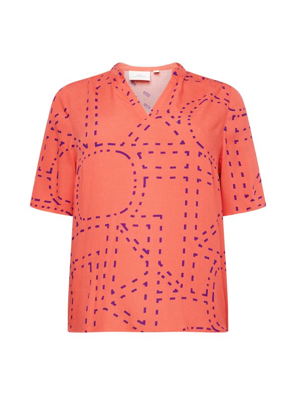 ONLY Carmakoma ONLY Carmakoma Bluza 'Phoebe'  tamno ljubičasta / ružičasta