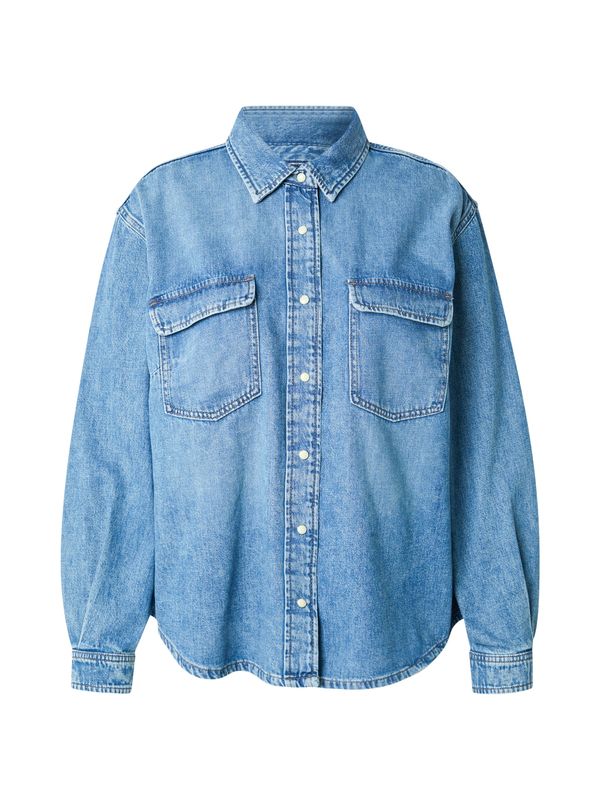 ONLY Carmakoma ONLY Carmakoma Bluza  plavi traper