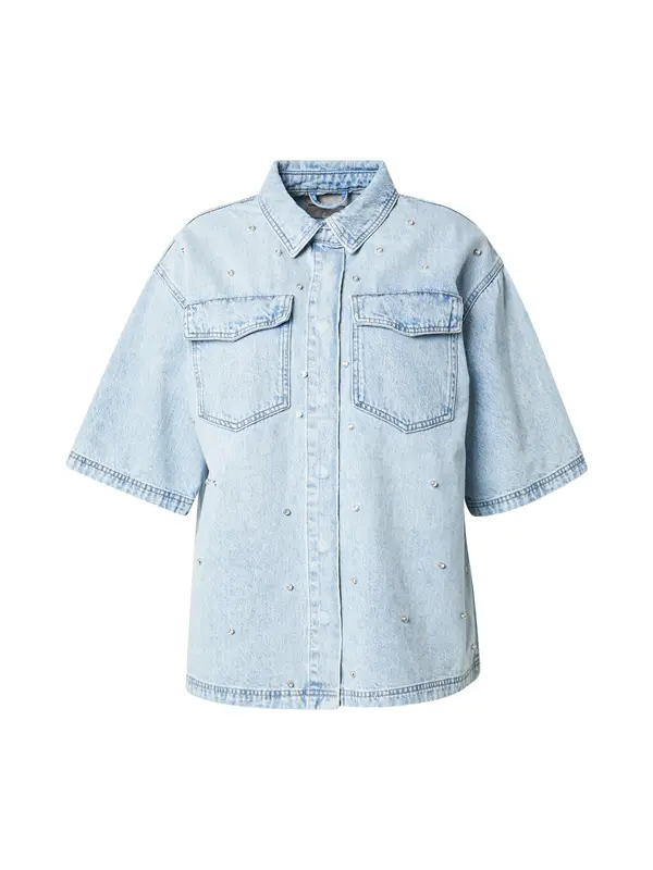 ONLY Carmakoma ONLY Carmakoma Bluza  plavi traper