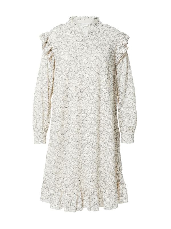 ONLY Carmakoma ONLY Carmakoma Haljina 'CARMARTHA'  crna / vuneno bijela