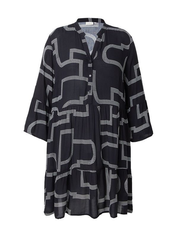 ONLY Carmakoma ONLY Carmakoma Haljina 'CARMATTE'  siva / crna