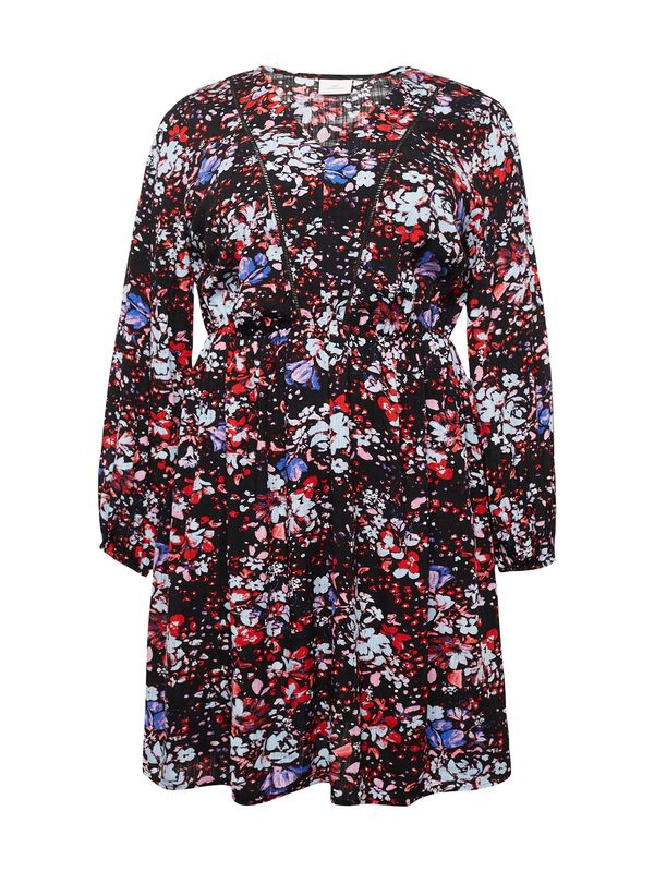 ONLY Carmakoma ONLY Carmakoma Haljina 'DEEDEE'  plava / crvena / crna / bijela