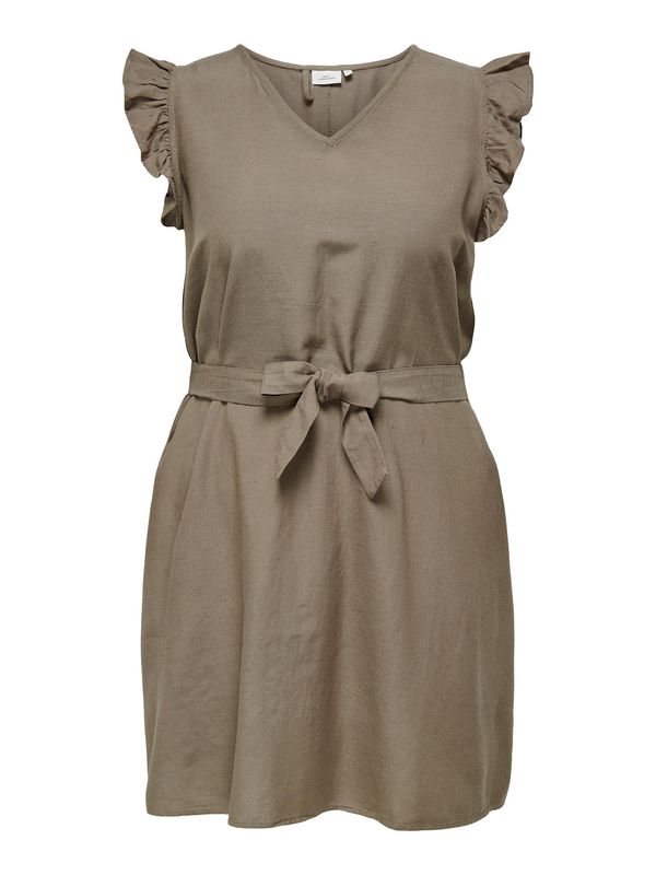 ONLY Carmakoma ONLY Carmakoma Haljina 'JUPITER'  smeđa