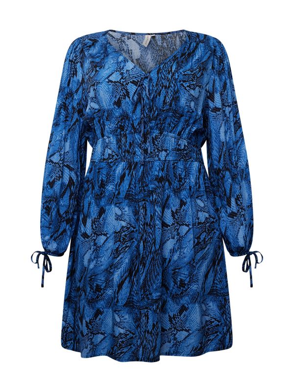 ONLY Carmakoma ONLY Carmakoma Haljina 'SNICKA'  plava / svijetloplava / crna