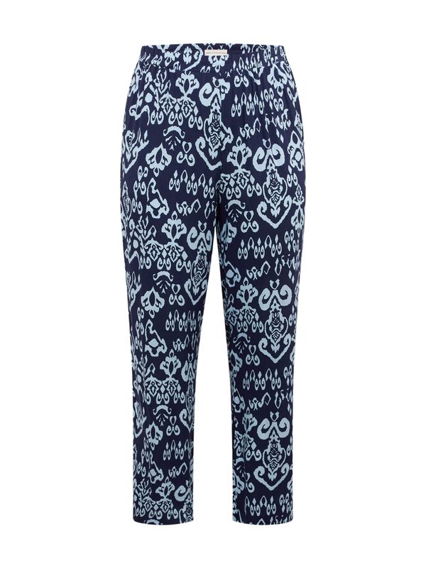 ONLY Carmakoma ONLY Carmakoma Hlače 'MARRAKESH'  morsko plava / svijetloplava