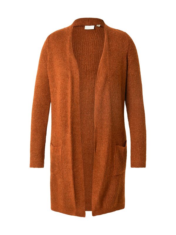 ONLY Carmakoma ONLY Carmakoma Kardigan 'CARJADE'  hrđavo smeđa