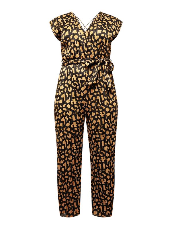 ONLY Carmakoma ONLY Carmakoma Kombinezon  pijesak / crna