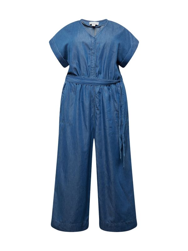 ONLY Carmakoma ONLY Carmakoma Kombinezon  plavi traper