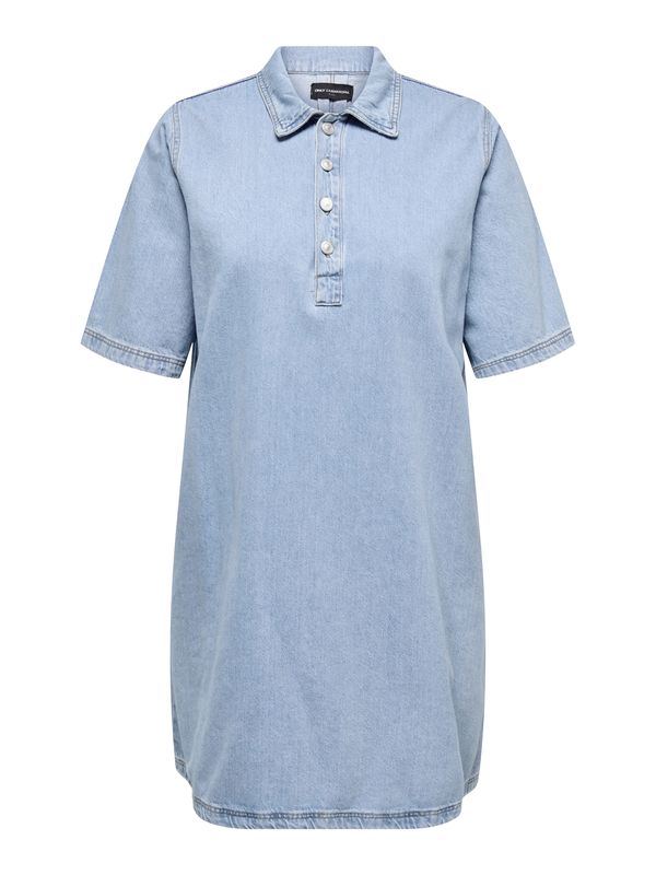 ONLY Carmakoma ONLY Carmakoma Košulja haljina 'CARGRY'  svijetloplava