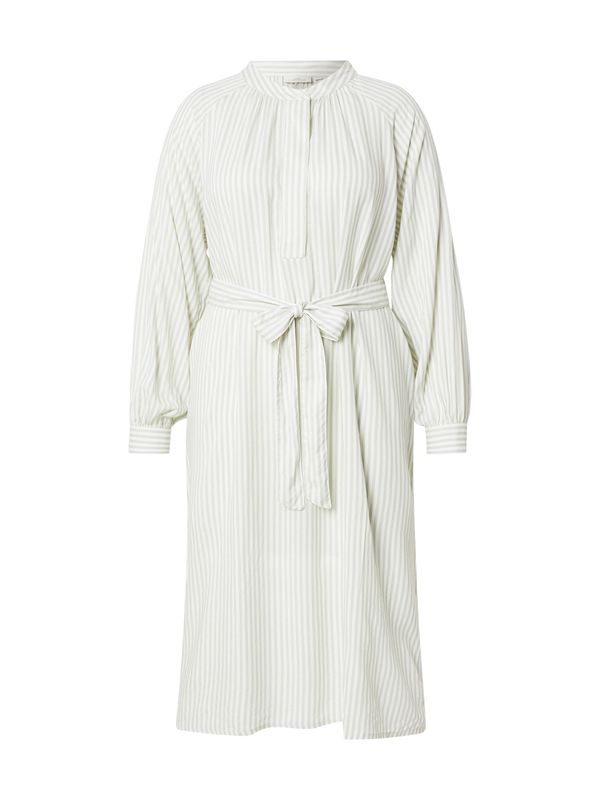 ONLY Carmakoma ONLY Carmakoma Košulja haljina 'CARLONNIE'  menta / bijela