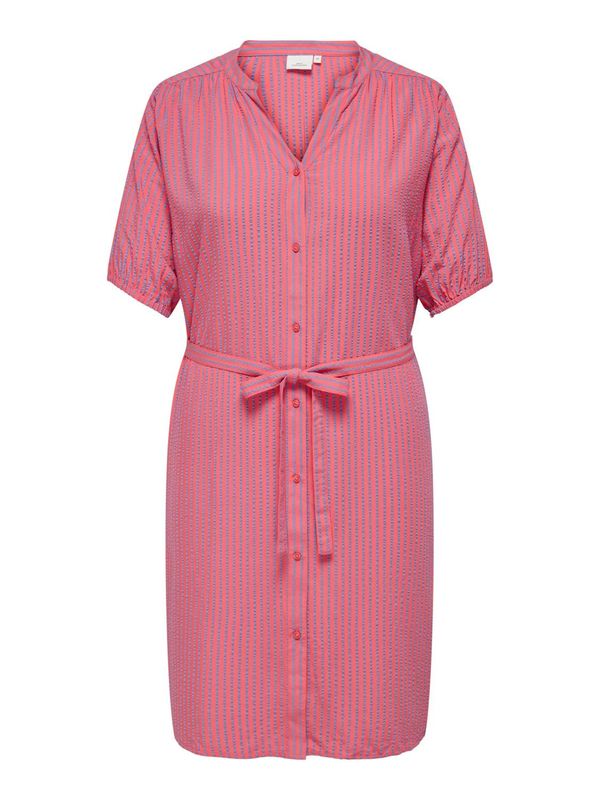 ONLY Carmakoma ONLY Carmakoma Košulja haljina 'CARPENNA'  opal / pastelno crvena