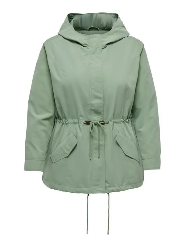 ONLY Carmakoma ONLY Carmakoma Lagana parka  pastelno zelena
