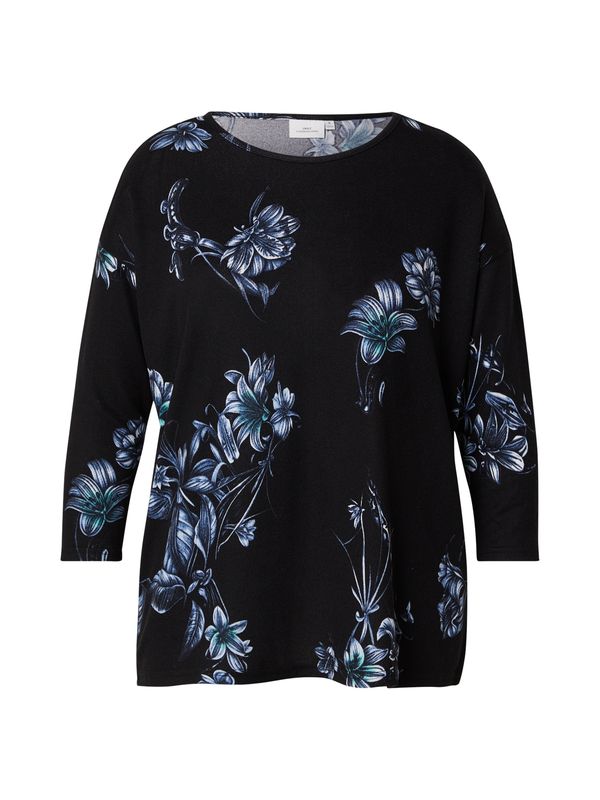 ONLY Carmakoma ONLY Carmakoma Majica 'CARALBA'  plava / tirkiz / crna / bijela