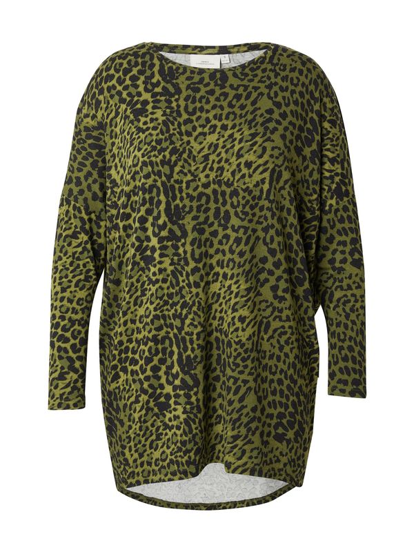 ONLY Carmakoma ONLY Carmakoma Majica 'CARCARMA'  tamno zelena / crna