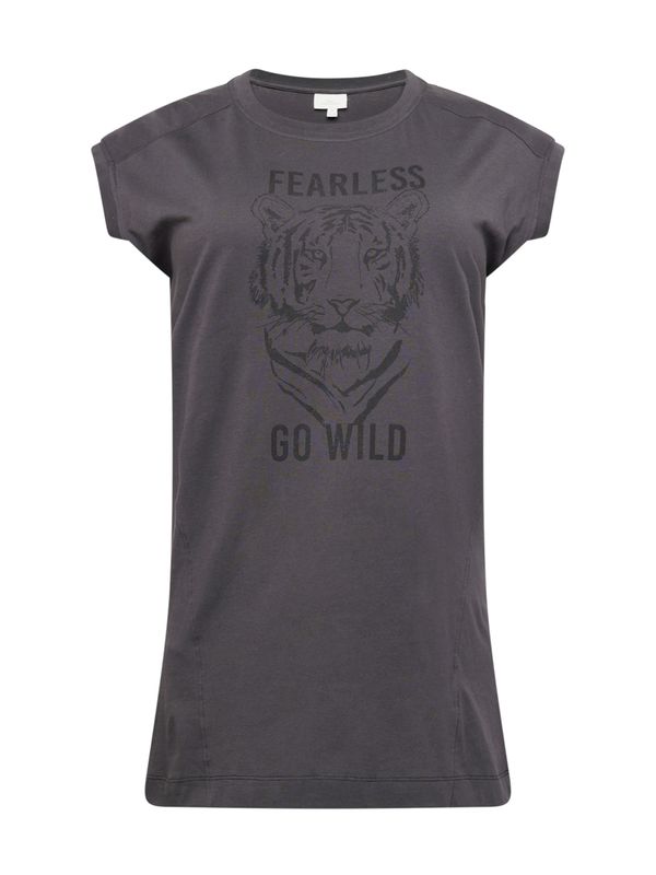 ONLY Carmakoma ONLY Carmakoma Majica 'CARFIOLA'  boja blata / crna