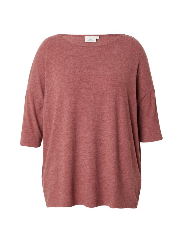 ONLY Carmakoma ONLY Carmakoma Majica 'CARLAMOUR'  crvena melange
