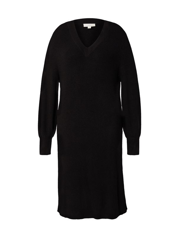 ONLY Carmakoma ONLY Carmakoma Pletena haljina 'CARKATIA'  crna