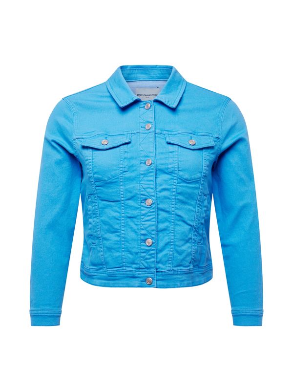 ONLY Carmakoma ONLY Carmakoma Prijelazna jakna 'LOCK'  nebesko plava