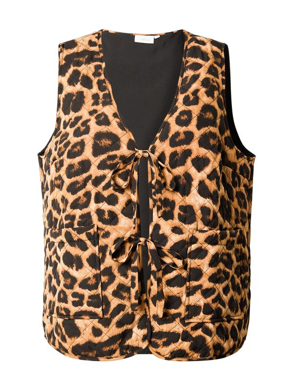 ONLY Carmakoma ONLY Carmakoma Prsluk 'CARLeolia'  višnja / crna