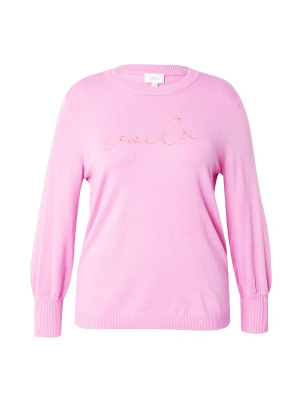 ONLY Carmakoma ONLY Carmakoma Pulover 'CARIBI'  narančasta / roza