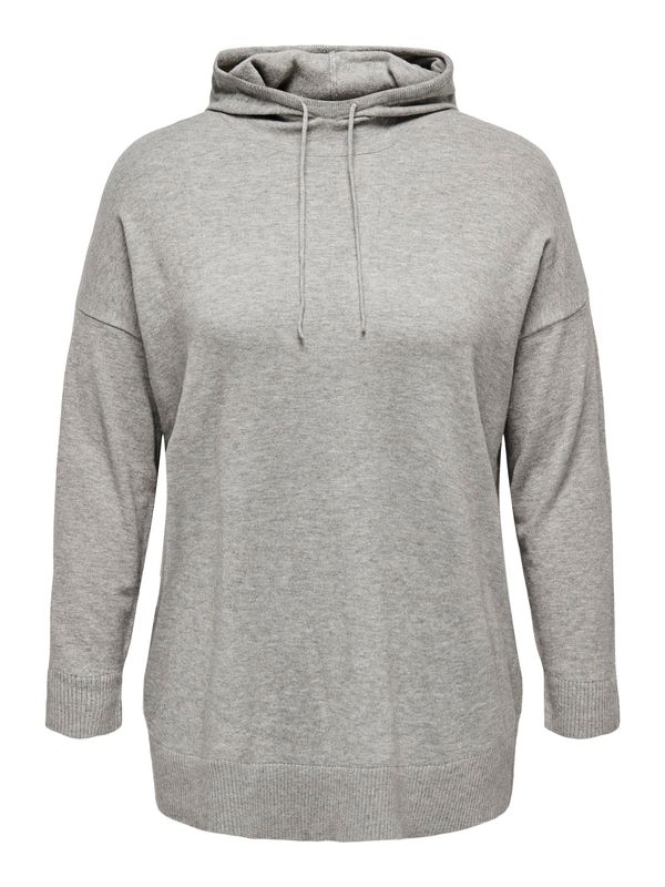 ONLY Carmakoma ONLY Carmakoma Pulover 'CARIBI'  siva melange