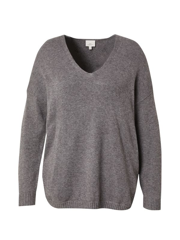 ONLY Carmakoma ONLY Carmakoma Pulover 'CARMARGARETA'  tamo siva