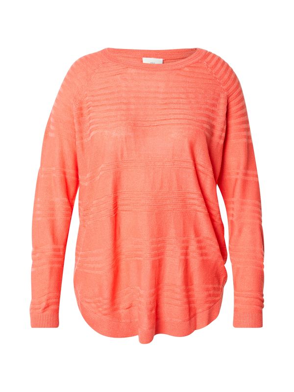 ONLY Carmakoma ONLY Carmakoma Pulover 'CARNEWAIRPLAIN'  svijetlocrvena