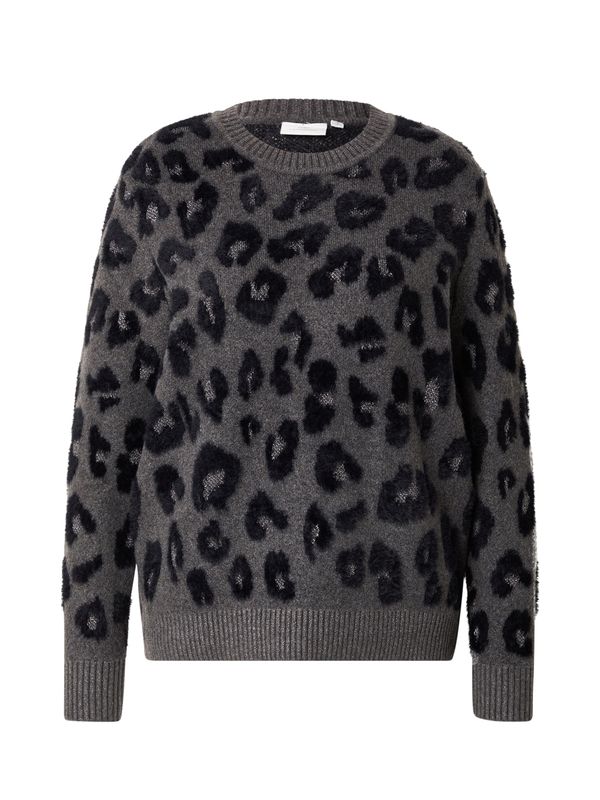 ONLY Carmakoma ONLY Carmakoma Pulover 'CARSARA'  tamo siva / crna