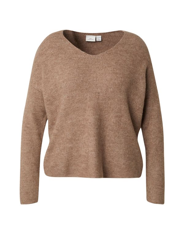 ONLY Carmakoma ONLY Carmakoma Pulover  smeđa melange