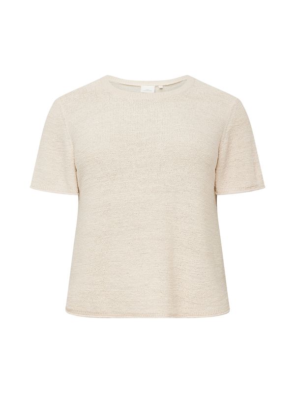 ONLY Carmakoma ONLY Carmakoma Pulover 'SUNNY'  bež siva