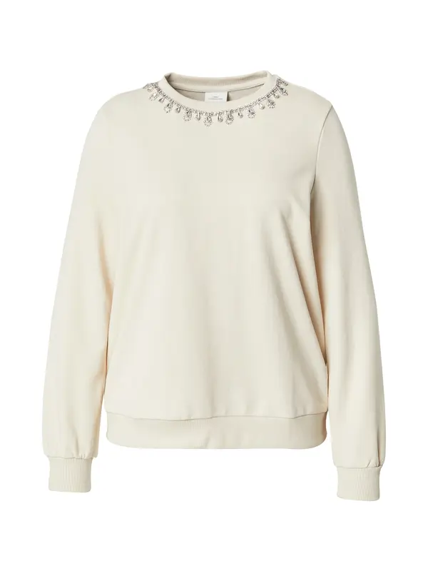 ONLY Carmakoma ONLY Carmakoma Sweater majica 'CARGLOBE'  bež