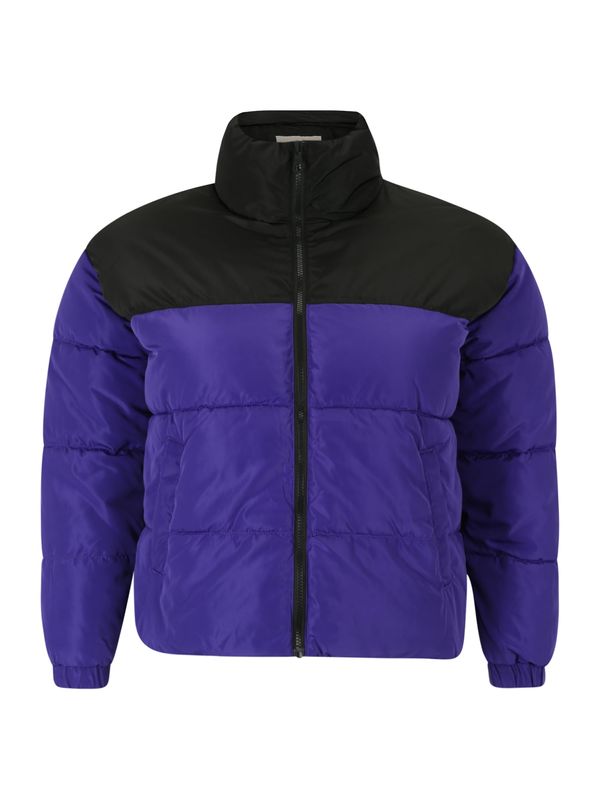 ONLY Carmakoma ONLY Carmakoma Zimska jakna 'BECCA'  ljubičasta / crna