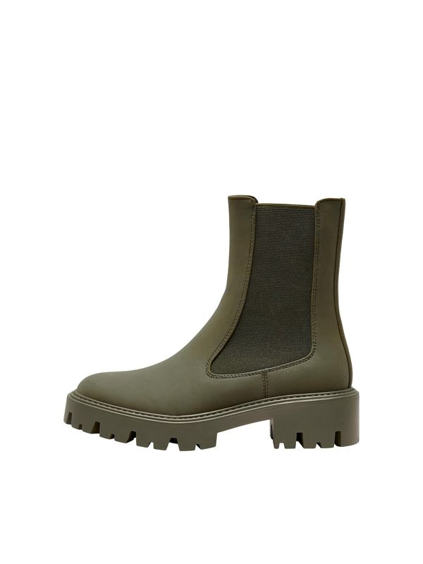 ONLY ONLY Chelsea čizme 'Betty'  maslinasta