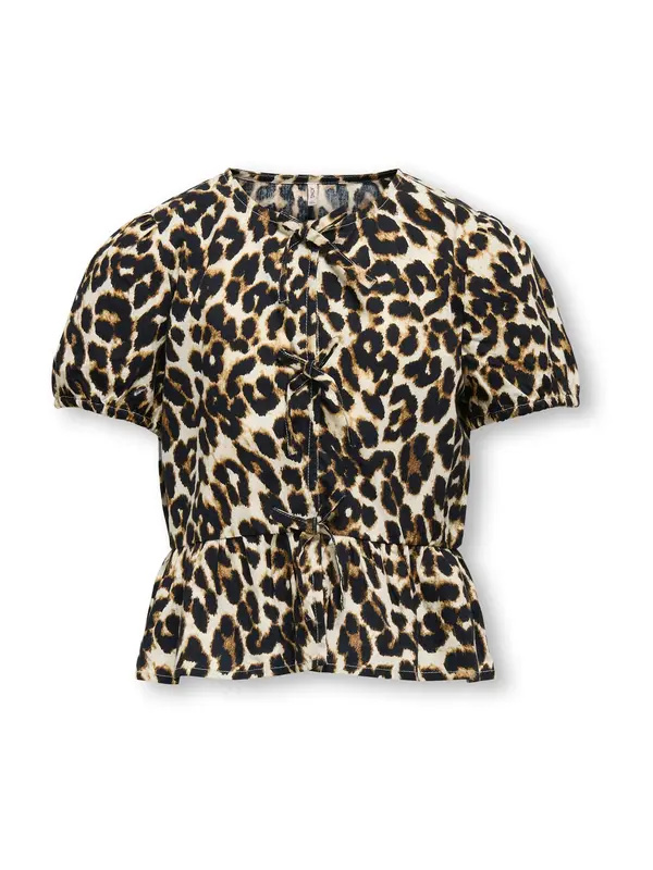 ONLY GIRLS ONLY GIRLS Bluza  ecru/prljavo bijela / smeđa / crna