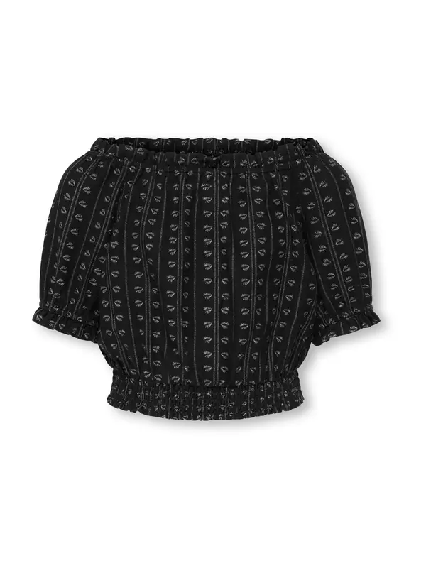 ONLY GIRLS ONLY GIRLS Bluza 'KOGBoletta'  crna / bijela