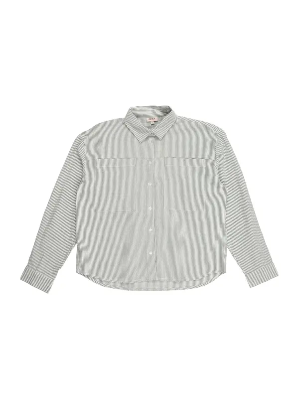 ONLY GIRLS ONLY GIRLS Bluza 'KOGSmilla'  maslinasta / bijela