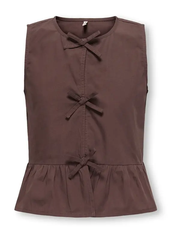 ONLY GIRLS ONLY GIRLS Bluza  tamno smeđa