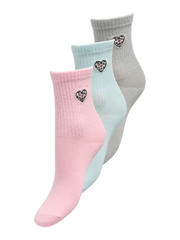 ONLY GIRLS ONLY GIRLS Čarape  pastelno plava / svijetlozelena / roza / crna