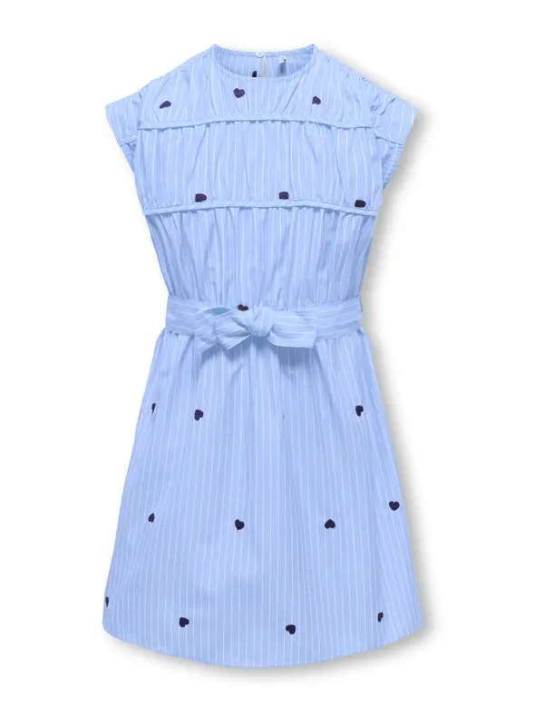 ONLY GIRLS ONLY GIRLS Haljina 'KOGNEW LINA'  svijetloplava / tamno plava / bijela