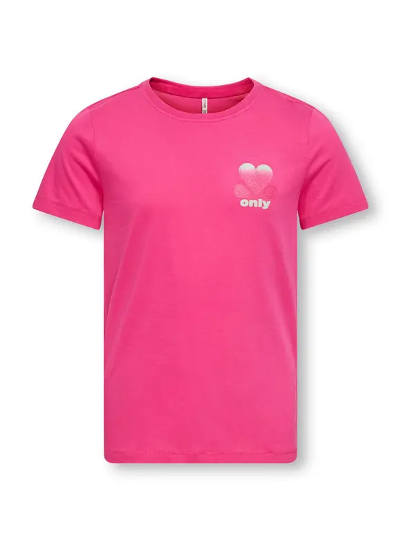 ONLY GIRLS ONLY GIRLS Majica 'KOGKITA-MENA'  magenta / bijela