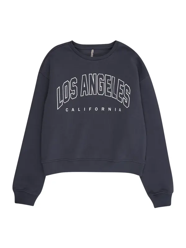 ONLY GIRLS ONLY GIRLS Sweater majica  noćno plava / bijela