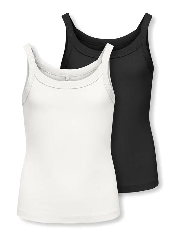 ONLY GIRLS ONLY GIRLS Top 'KOGJILL'  crna / bijela