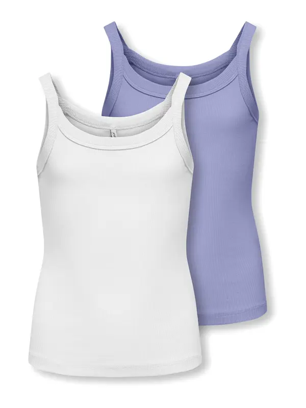 ONLY GIRLS ONLY GIRLS Top 'KOGJILL'  ljubičasto plava / bijela
