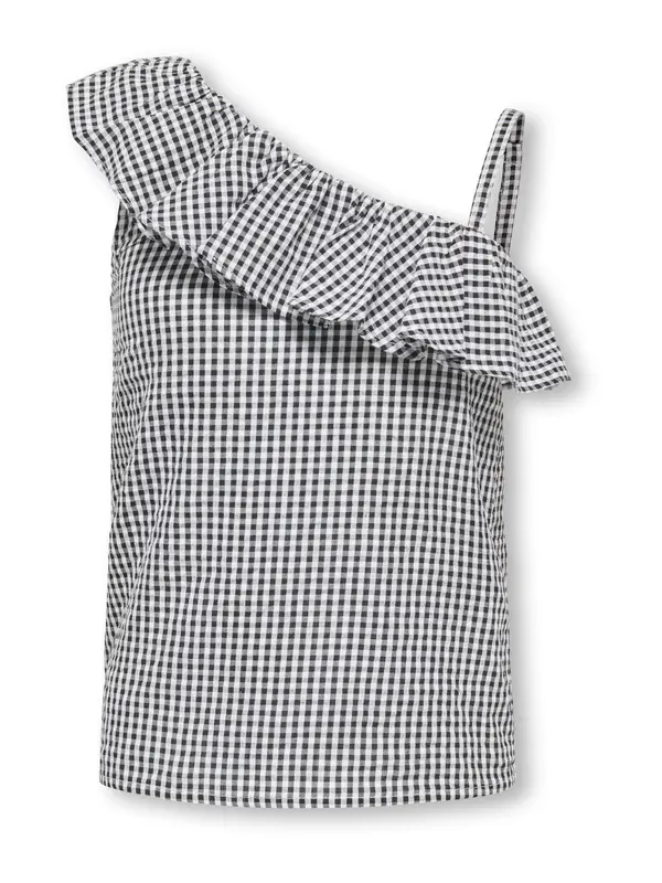 ONLY GIRLS ONLY GIRLS Top 'KOGSmilla'  crna / bijela