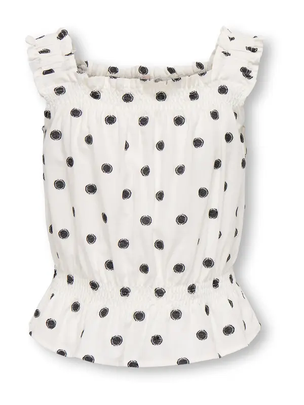 ONLY GIRLS ONLY GIRLS Top 'KOGSWETA'  crna / bijela