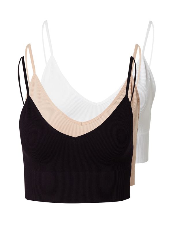 ONLY ONLY Grudnjak 'ONLVICKY'  nude / crna / bijela